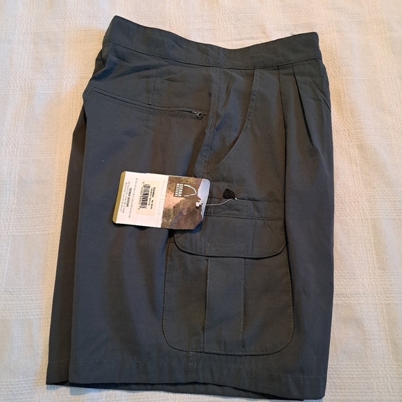 Sierra Designs women's size 10 backpack shorts gray, New - Picture 3 of 10